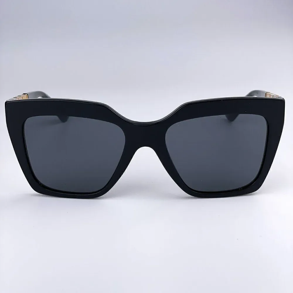 SALE! NEW Versace VE4418 GB1/87 Black Gray Square Women Sunglasses